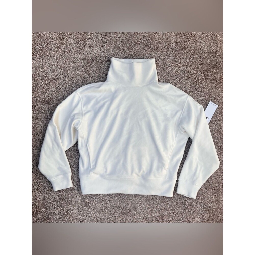 Alo Yoga Polar Fleece Hazy Pullover - Ivory